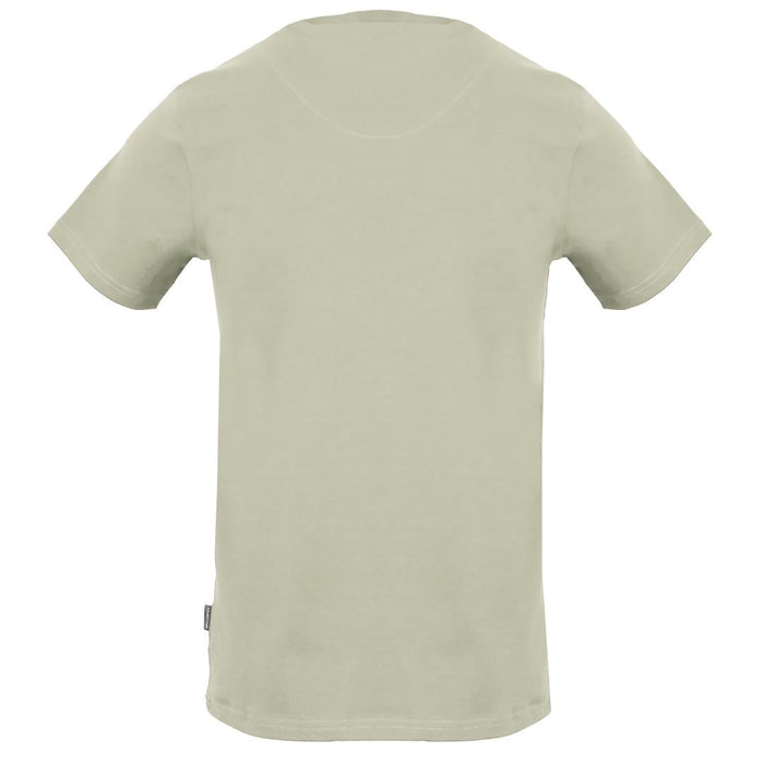 Aquascutum Mens Tsia29 12 T Shirt Beige