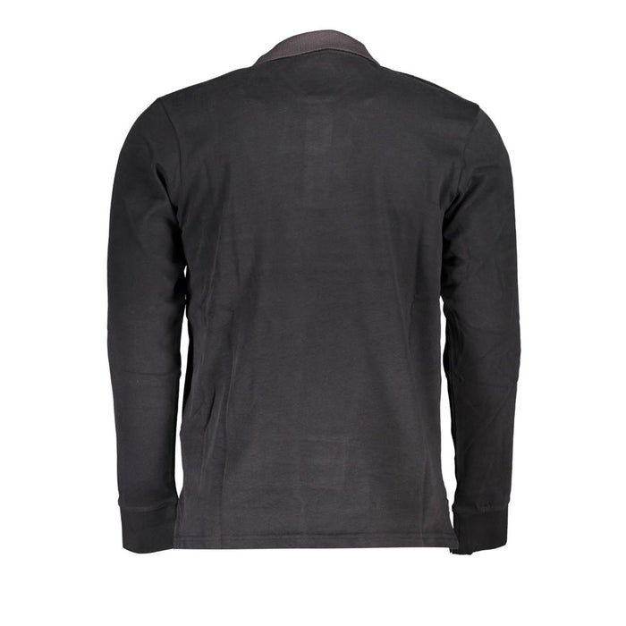 U.S. Grand Polo Black Cotton Polo Shirt