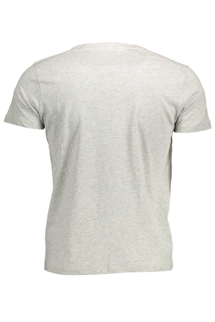 U.S. POLO ASSN. Essential Gray Embroidered Logo Tee