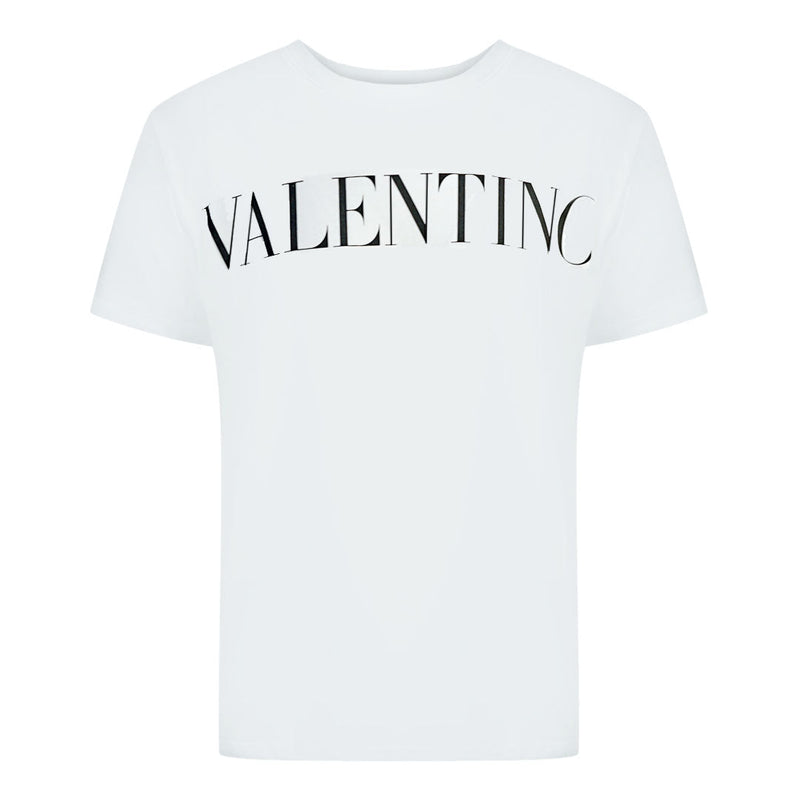 Valentino Large Branded Logo White T Shirt